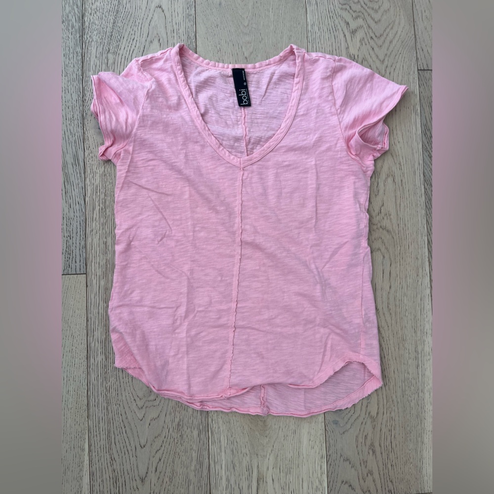Bobi Soft Pink Casual Top